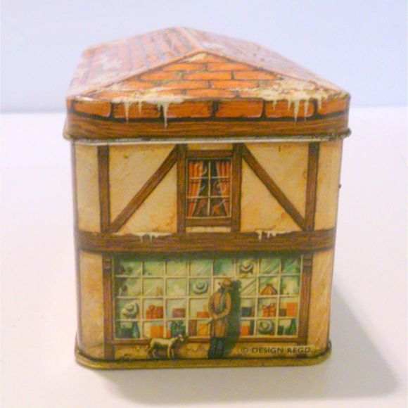 Vintage Daher Ye "Olde Village Shop" Tin Box - Picture 2 of 6